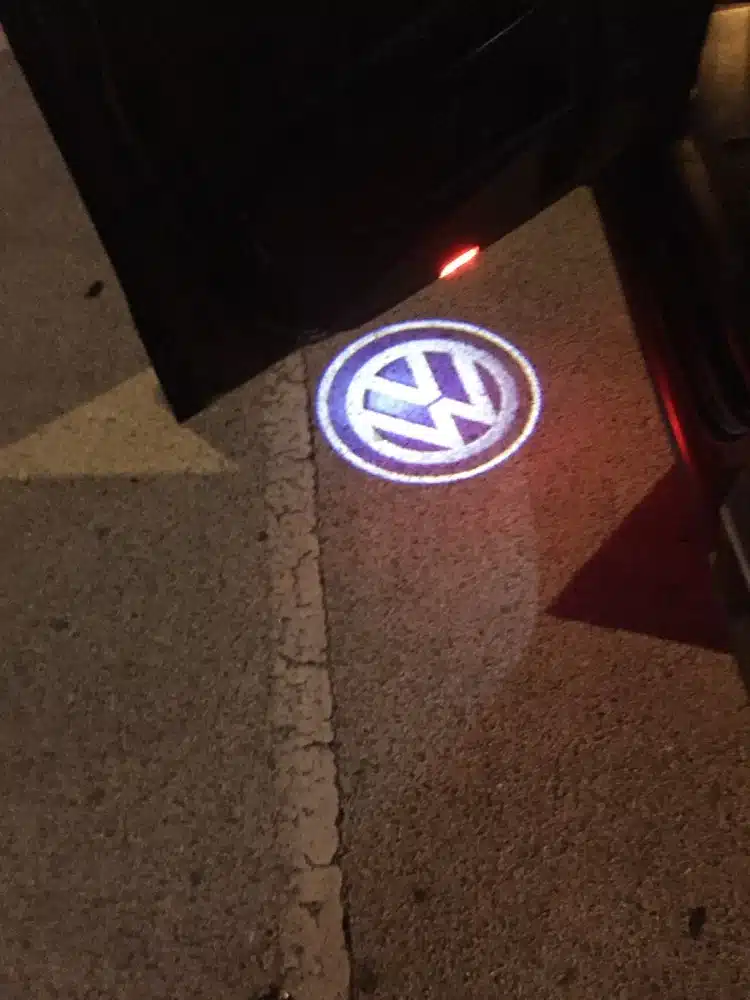 VW Wireless Door Projector Logo Light